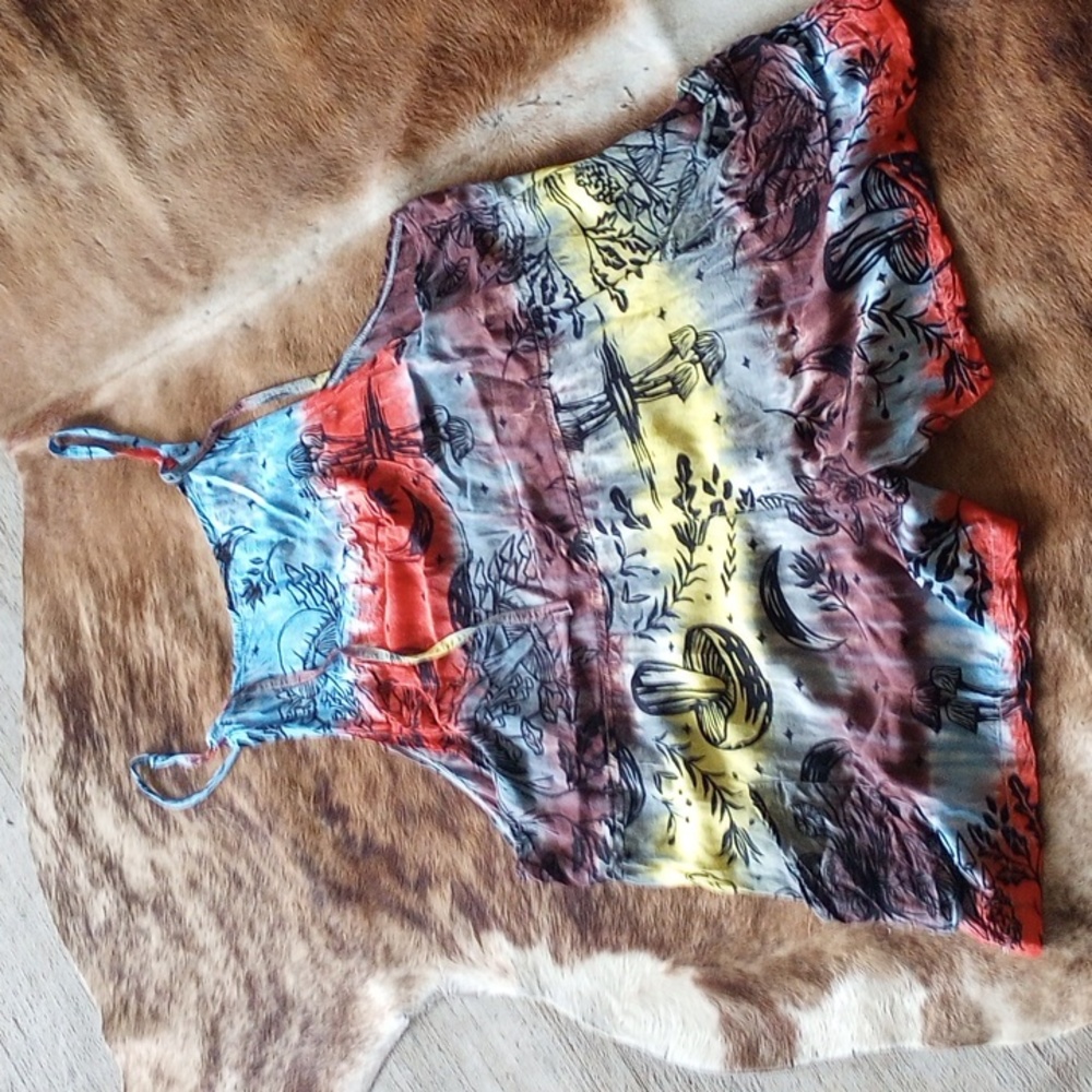LAKHAYS M/L PSYCHEDELIC MUSHROOM 🍄 OVERALLS